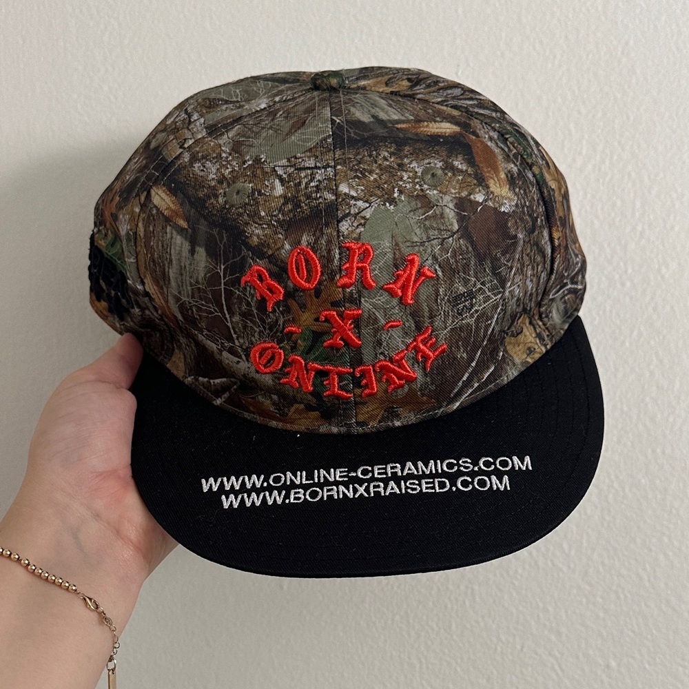 BORN X RAISED + online ceramics collab hat